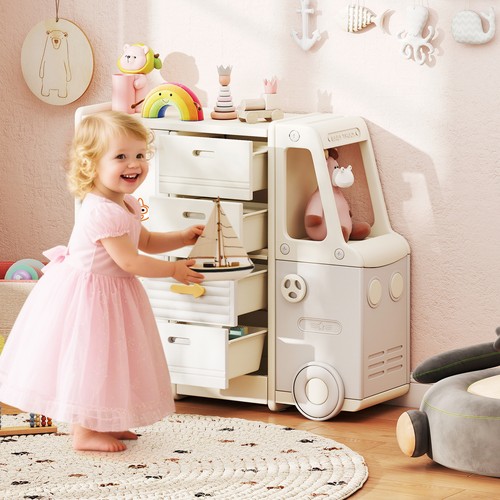 Bus shaped children cabinet - children,