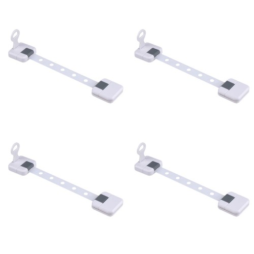 White safety strap locks for - white,